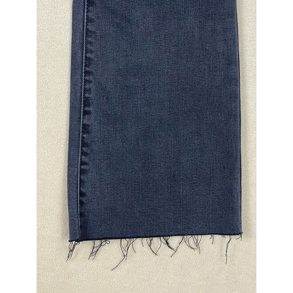 Hidden Happi Crop Flare Jeans Womens 24 Black Button Fly Pockets NWT - Picture 3 of 14